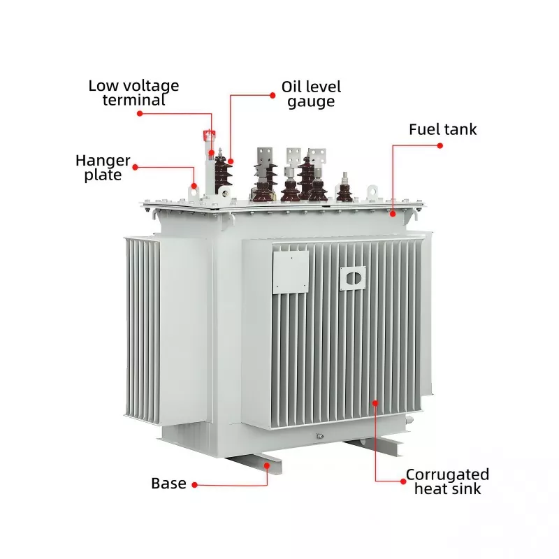 11KV вход 0.4KV изход Трифазен маслен трансформатор